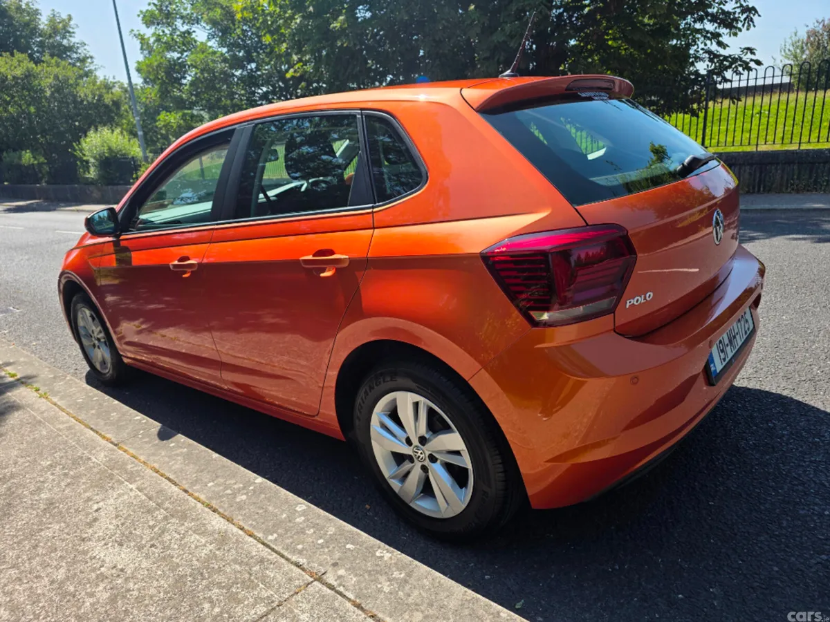 Volkswagen Polo Hatchback, Petrol, 2019, Orange