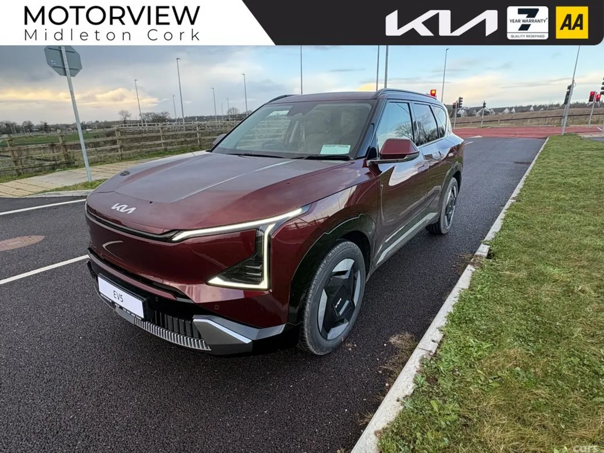 Kia EV5 SUV, Electric, 2027, Red