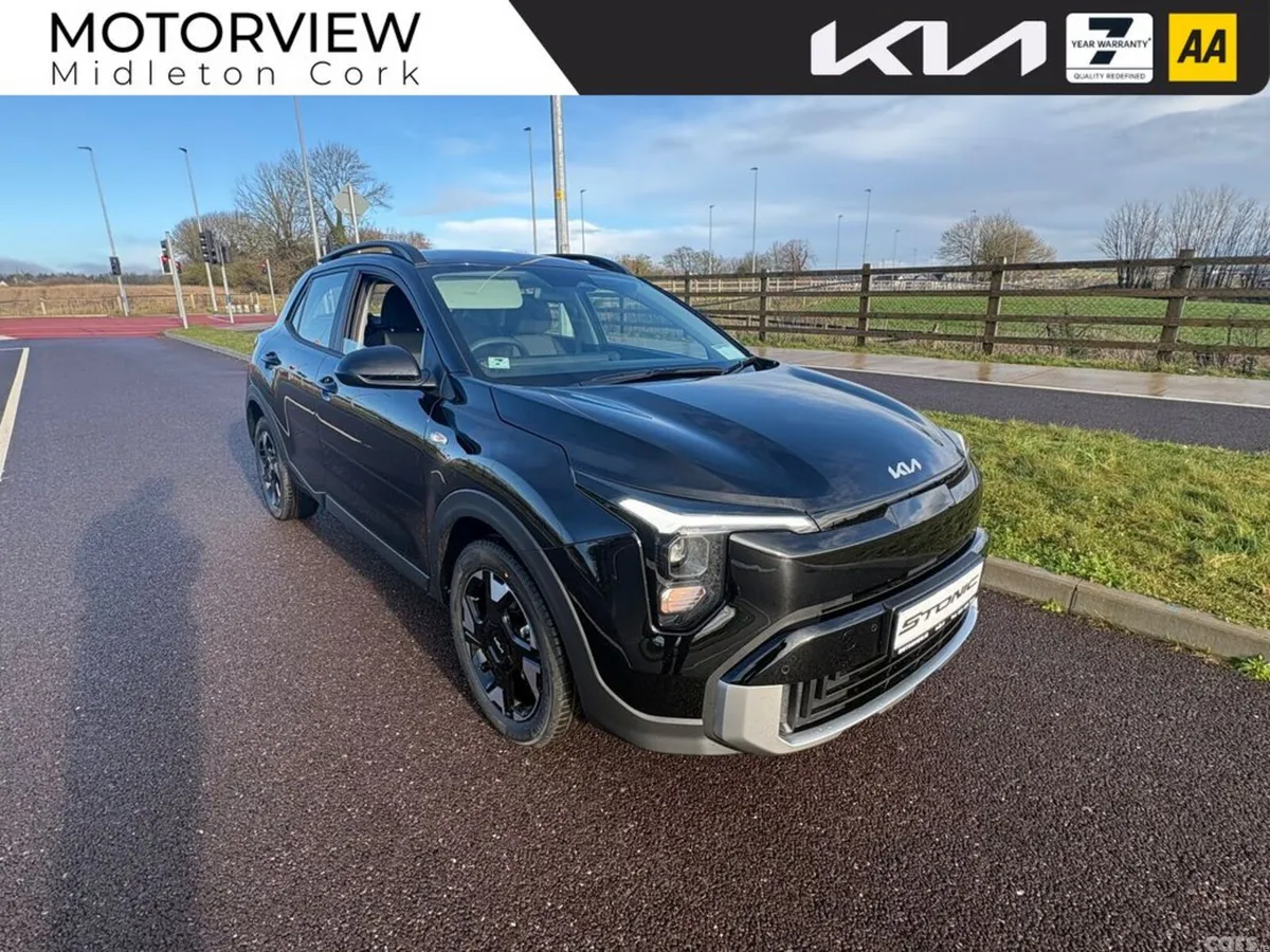 Kia Stonic Hatchback, Petrol, 2027, Black