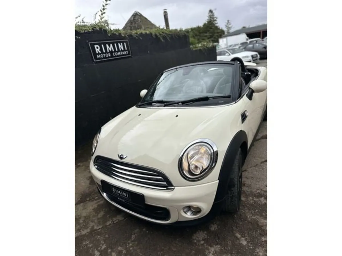 Mini Roadster Convertible, Petrol, 2012, White