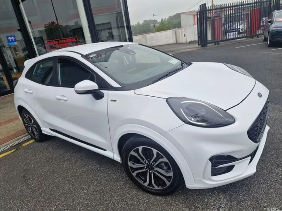Ford Puma MPV, Petrol Hybrid, 2021, White