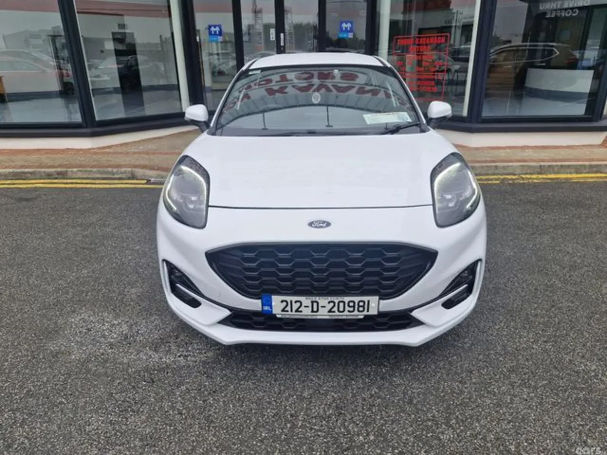 Ford Puma MPV, Petrol Hybrid, 2021, White
