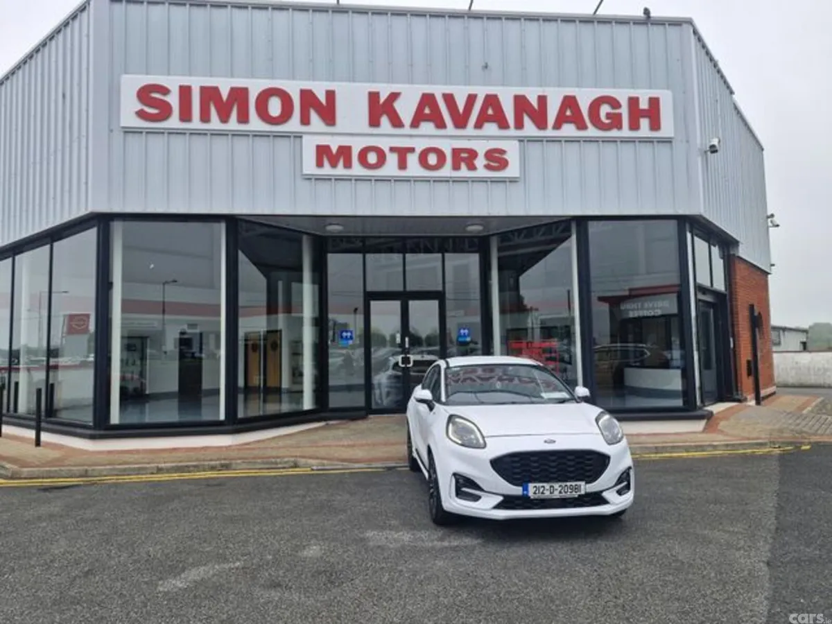 Ford Puma MPV, Petrol Hybrid, 2021, White