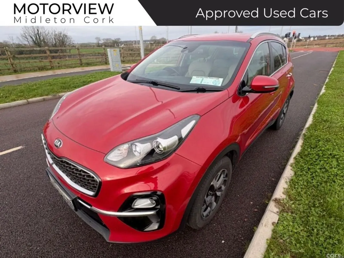 Kia Sportage SUV, Diesel, 2019, Red