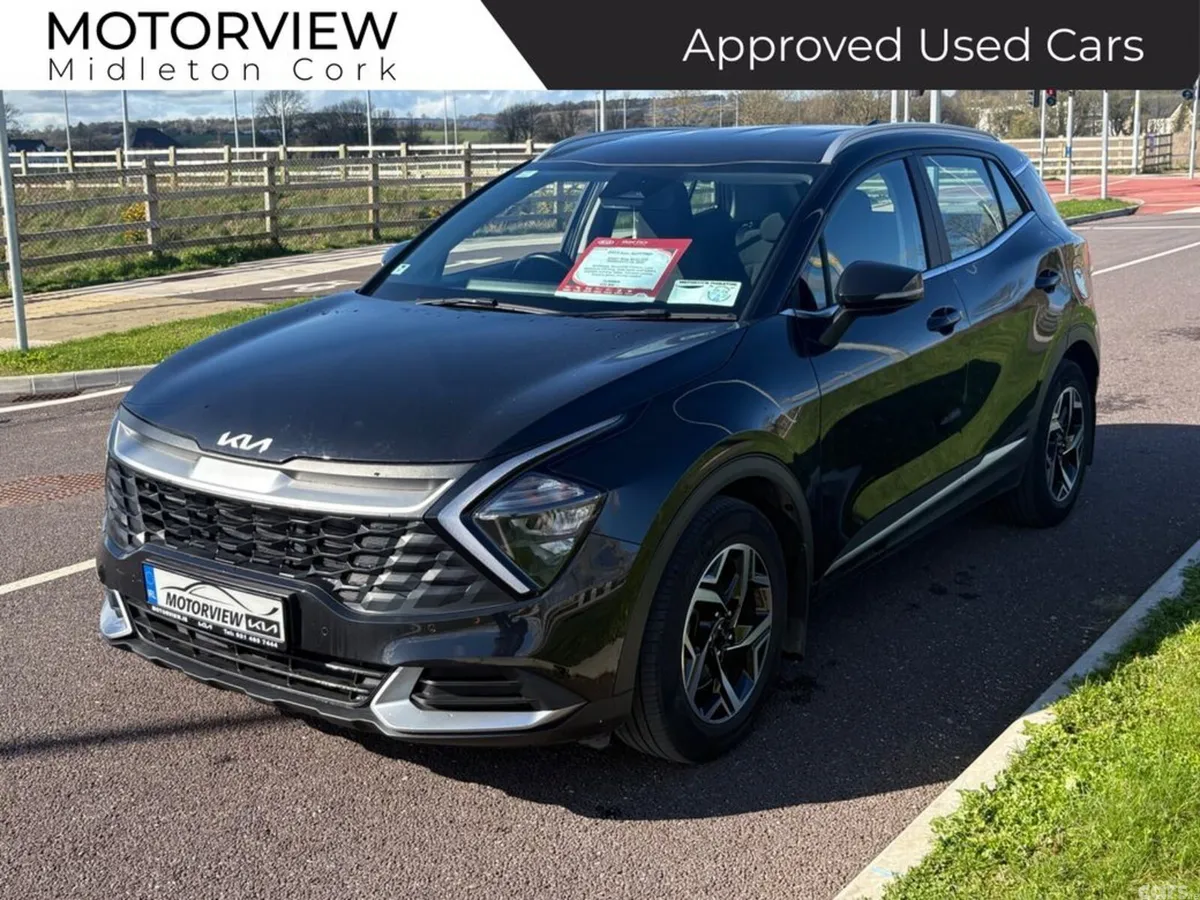 Kia Sportage SUV, Diesel Hybrid, 2023, Black