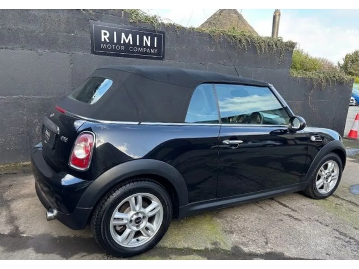 Mini Cooper Convertible, Petrol, 2012, Black
