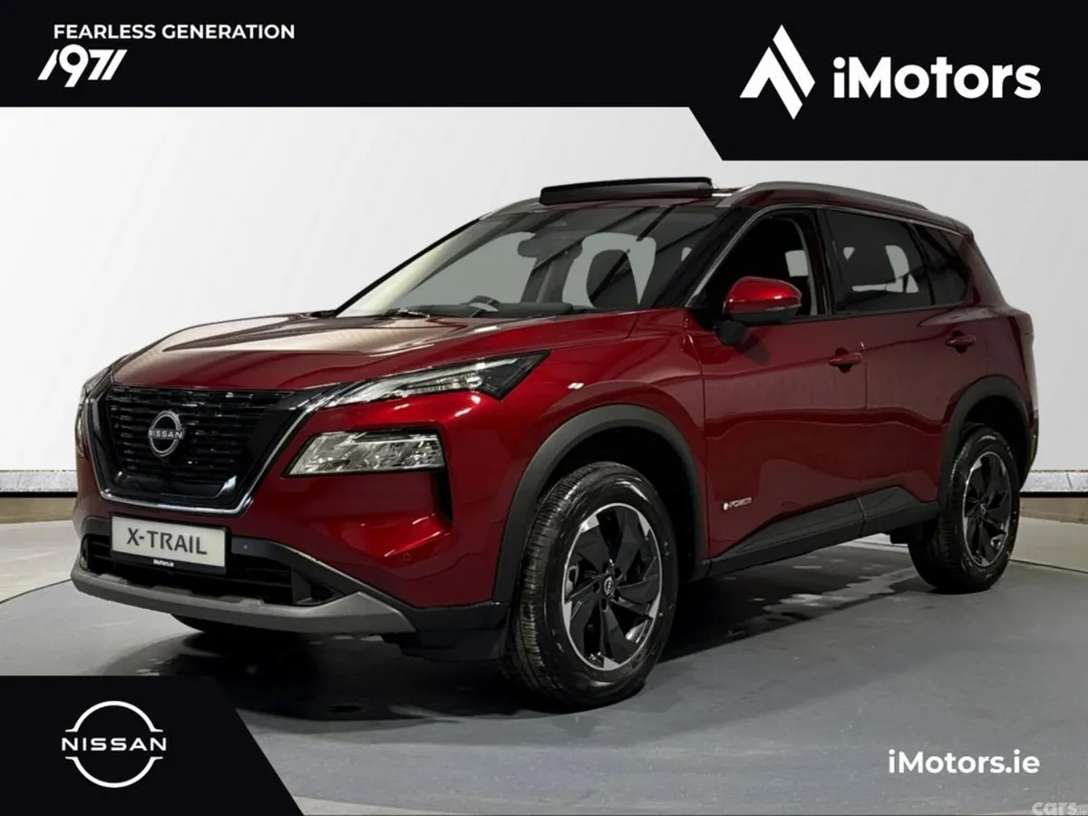 Nissan X-Trail SUV, Petrol Hybrid, 2027, Red