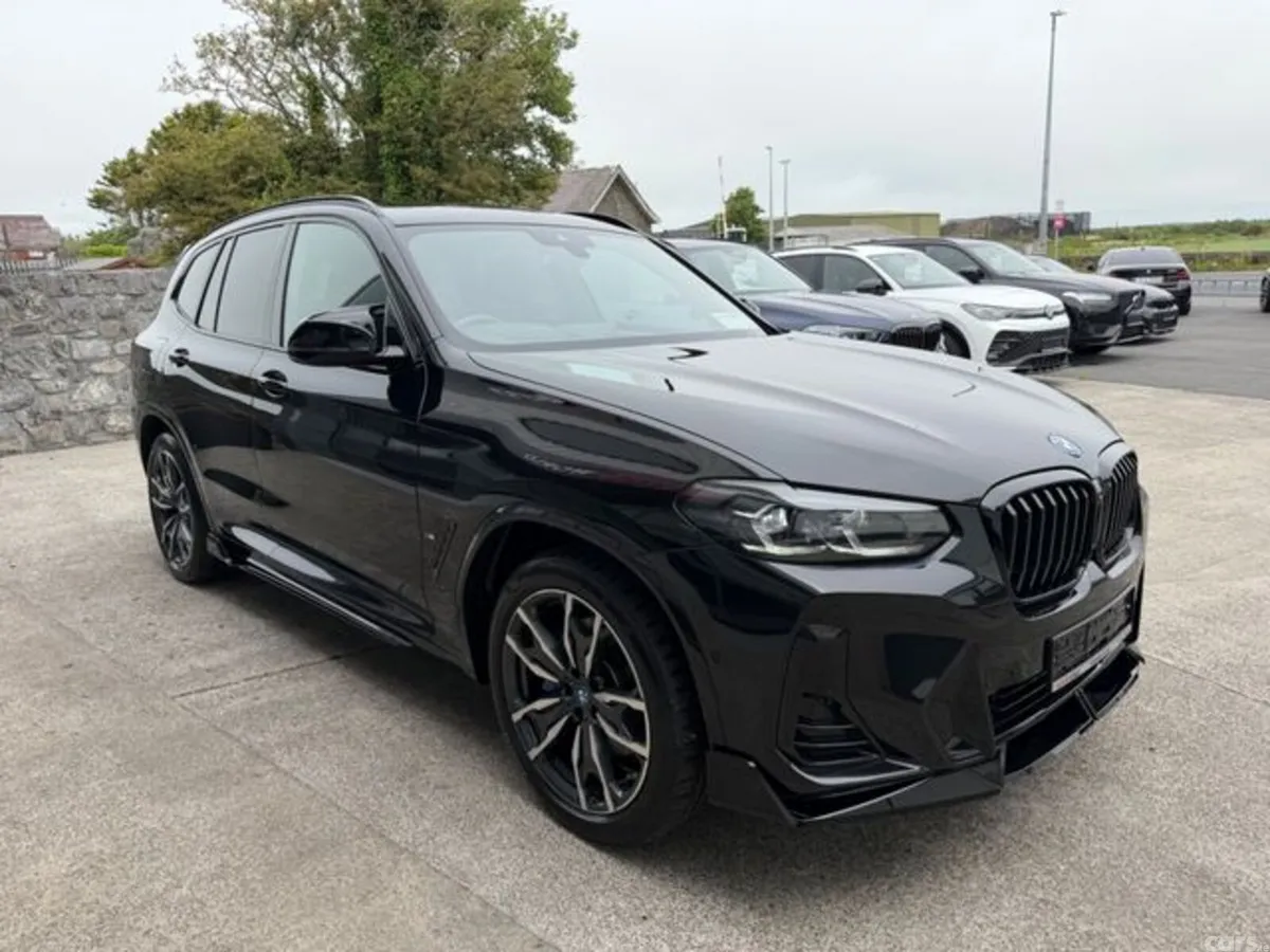 BMW X3 SUV, Petrol Plug-in Hybrid, 2024, Black