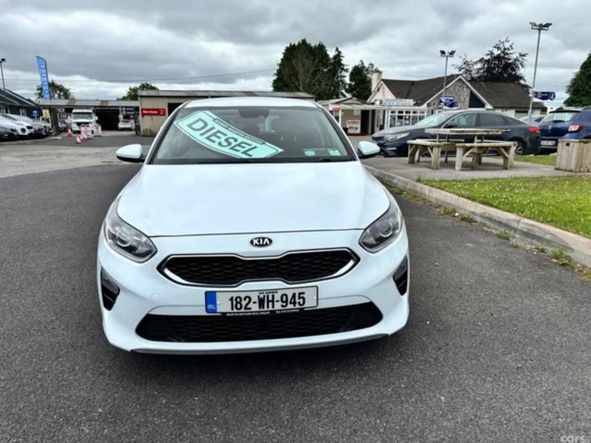 Kia Ceed Hatchback, Diesel, 2018, White