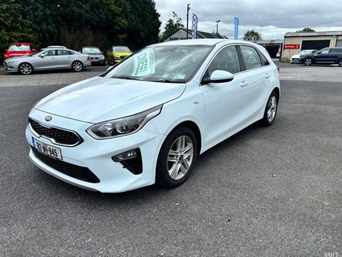 Kia Ceed Hatchback, Diesel, 2018, White