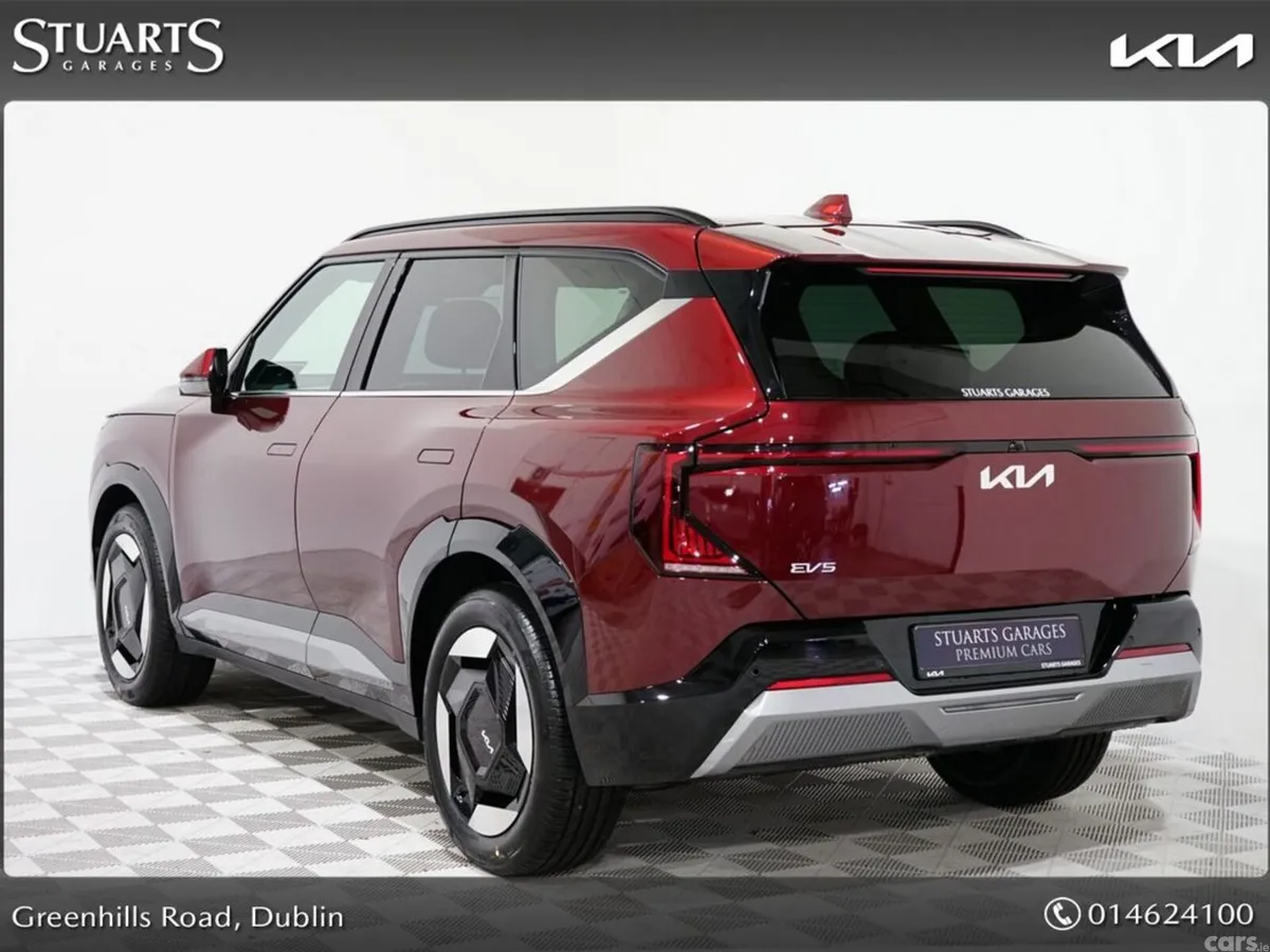 Kia EV5 SUV, Electric, 2027, Red