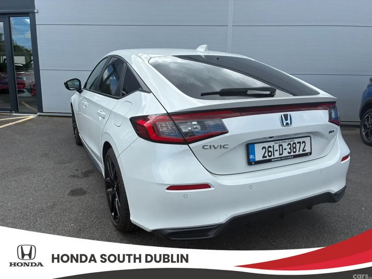 Honda Civic Hatchback, Petrol Hybrid, 2026, White