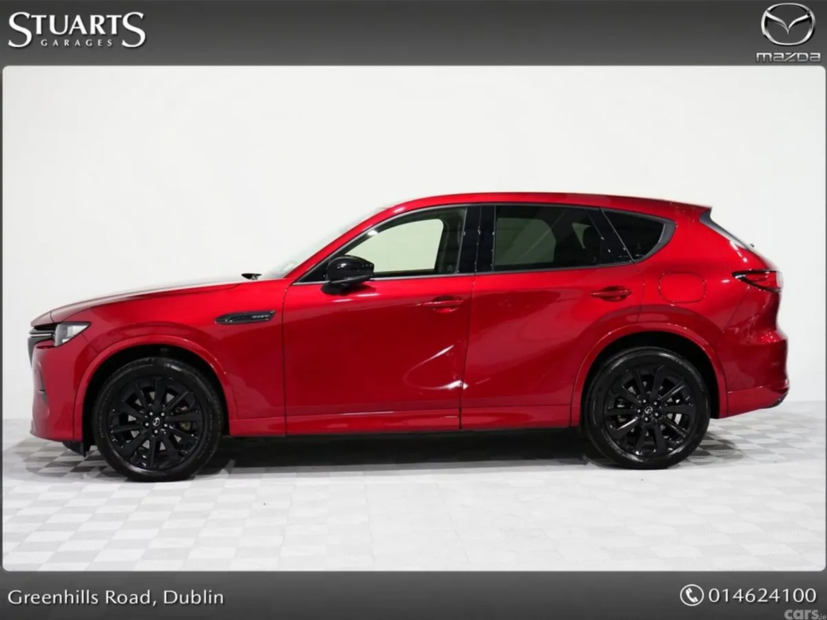 Mazda CX-60 SUV, Petrol Plug-in Hybrid, 2025, Red
