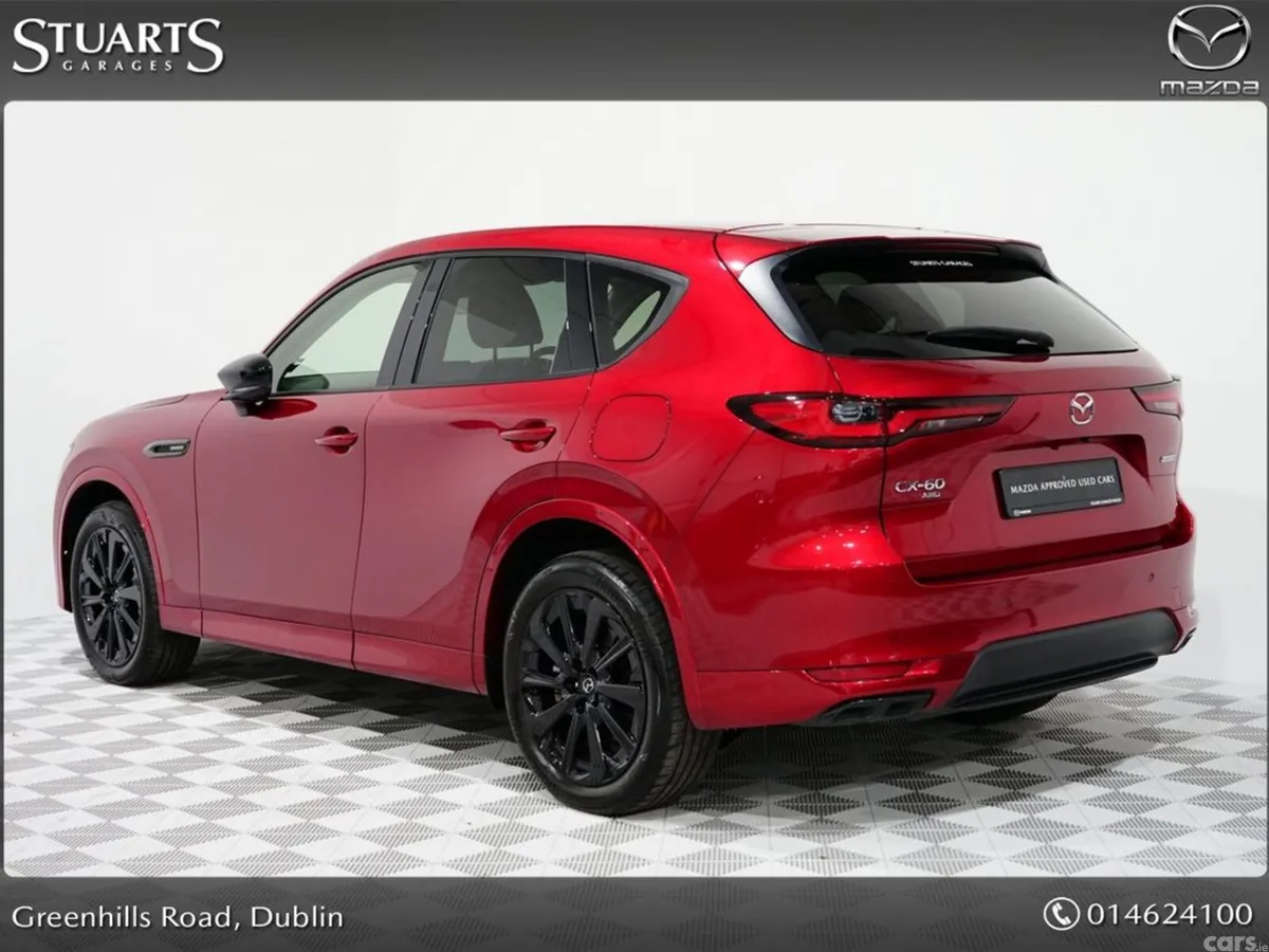 Mazda CX-60 SUV, Petrol Plug-in Hybrid, 2025, Red