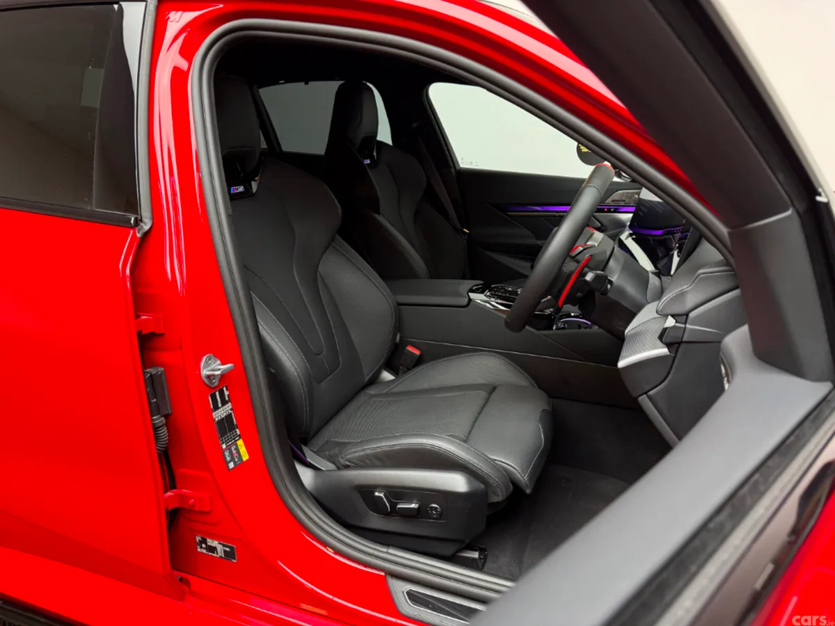 BMW M5 Saloon, Petrol Plug-in Hybrid, 2025, Red