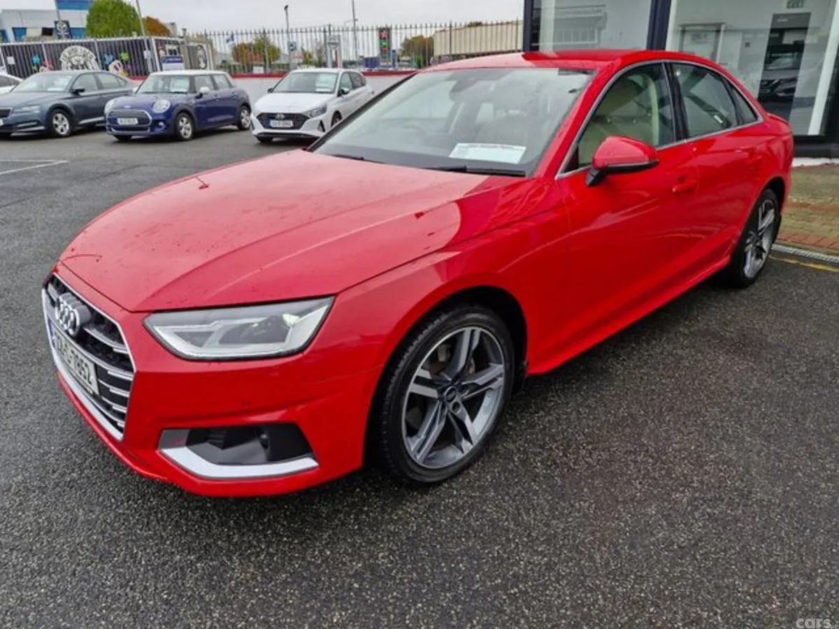 Audi A4 Saloon, Diesel, 2022, Red