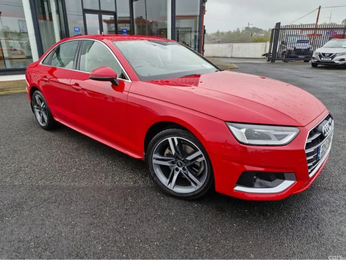 Audi A4 Saloon, Diesel, 2022, Red