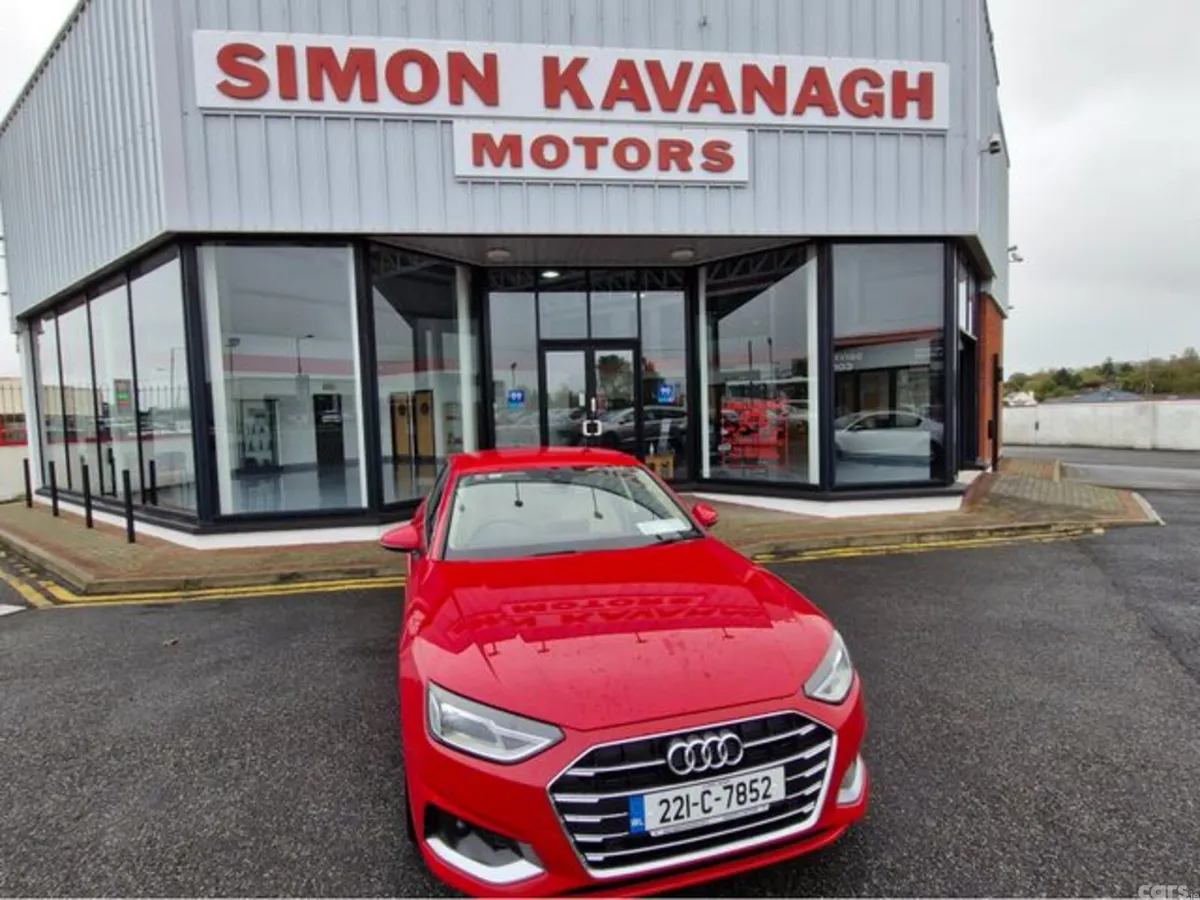 Audi A4 Saloon, Diesel, 2022, Red
