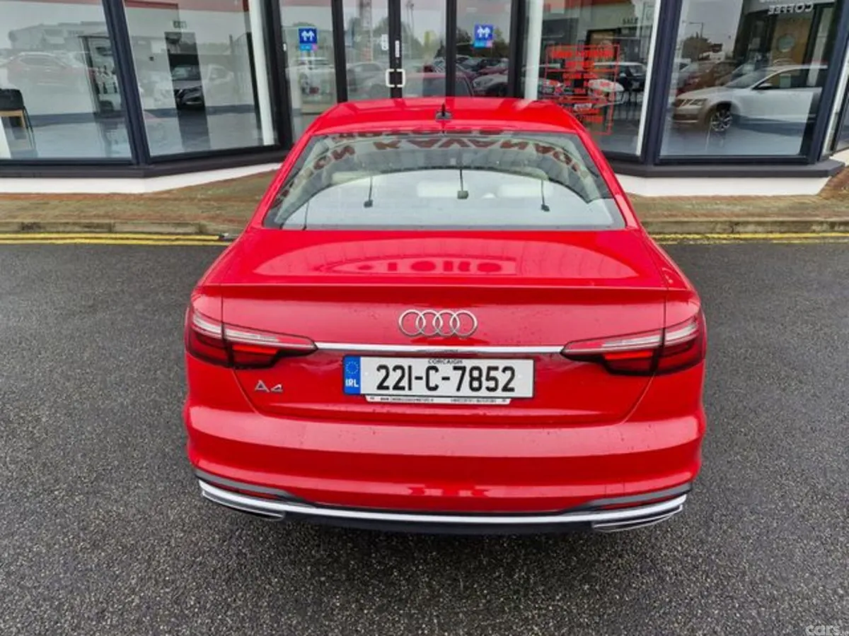Audi A4 Saloon, Diesel, 2022, Red