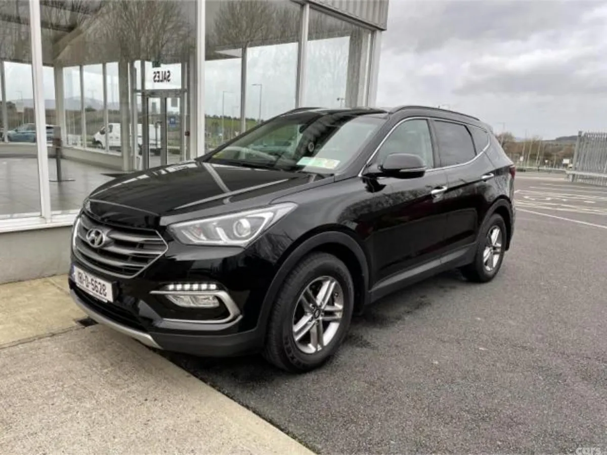 Hyundai Santa Fe SUV, Diesel, 2018, Black