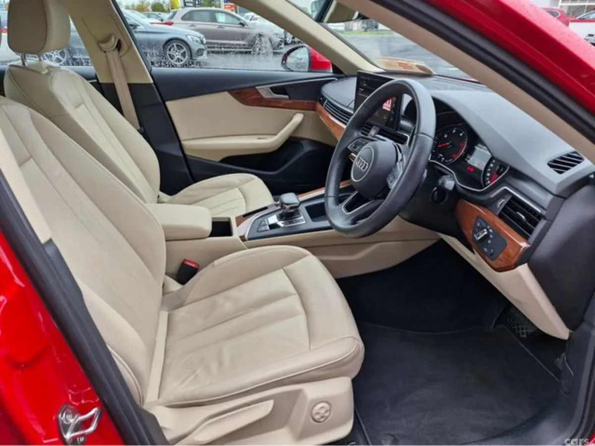Audi A4 Saloon, Diesel, 2022, Red