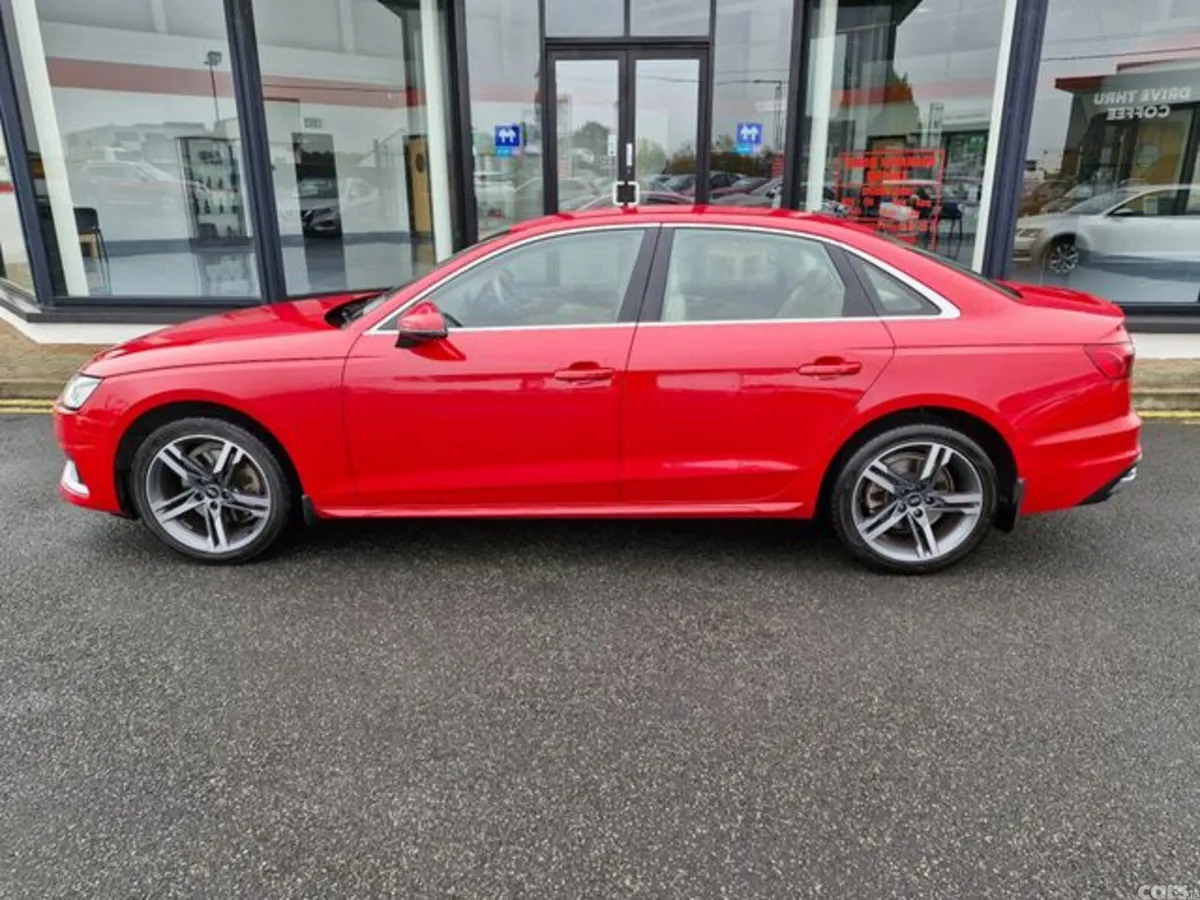 Audi A4 Saloon, Diesel, 2022, Red