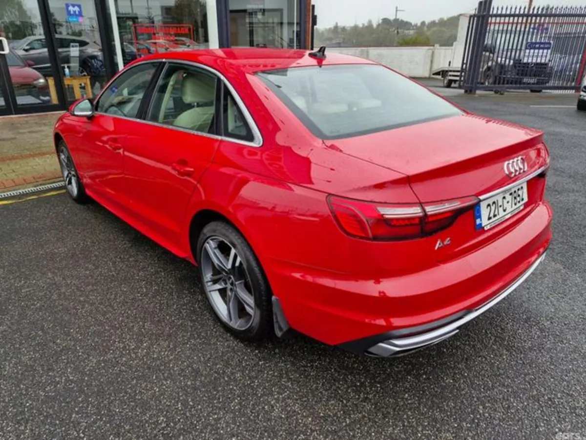 Audi A4 Saloon, Diesel, 2022, Red