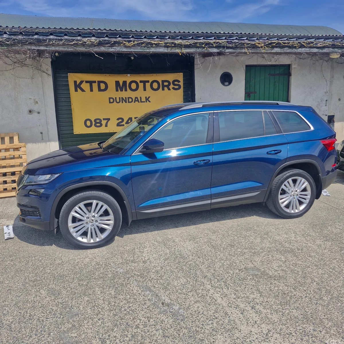 Skoda Kodiaq SUV, Diesel, 2019, Blue
