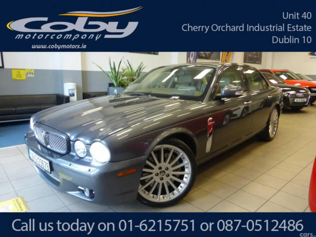 Jaguar XJ Saloon, Petrol, 2006, Grey