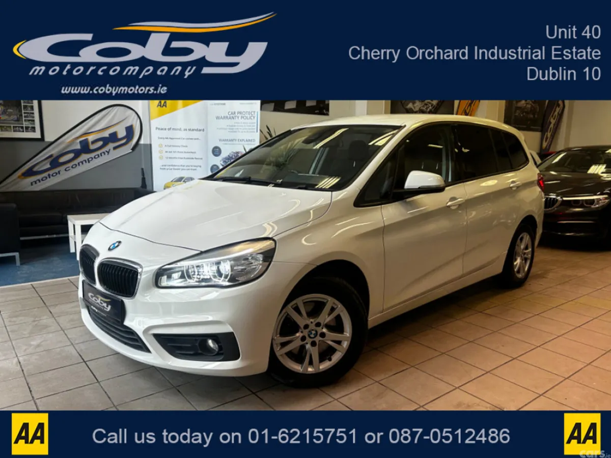 BMW 2-Series MPV, Petrol, 2015, White