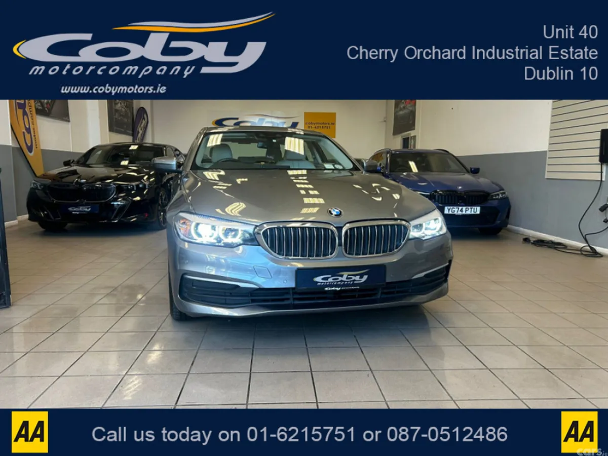BMW 5-Series Saloon, Diesel, 2020, Grey