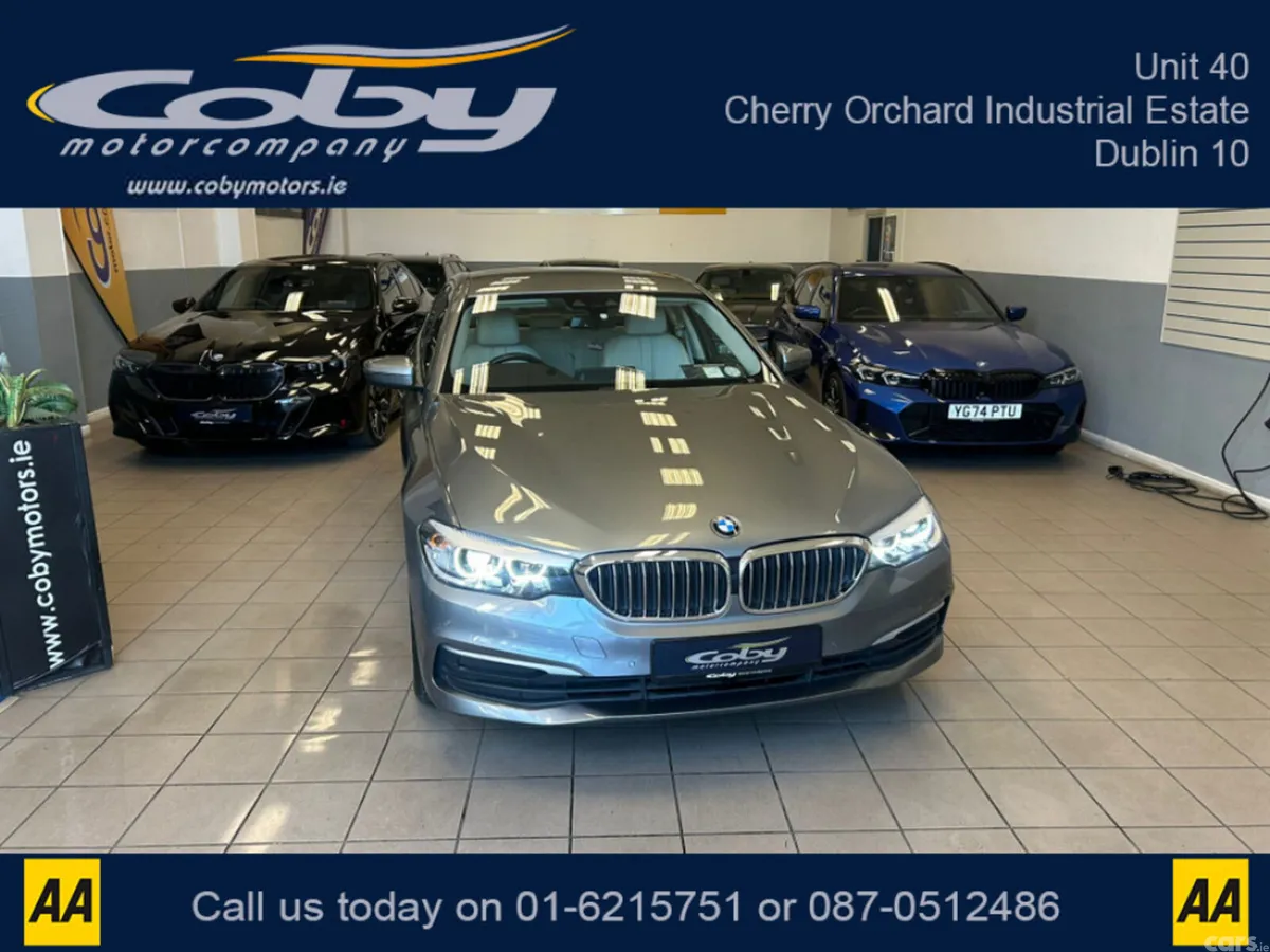 BMW 5-Series Saloon, Diesel, 2020, Grey