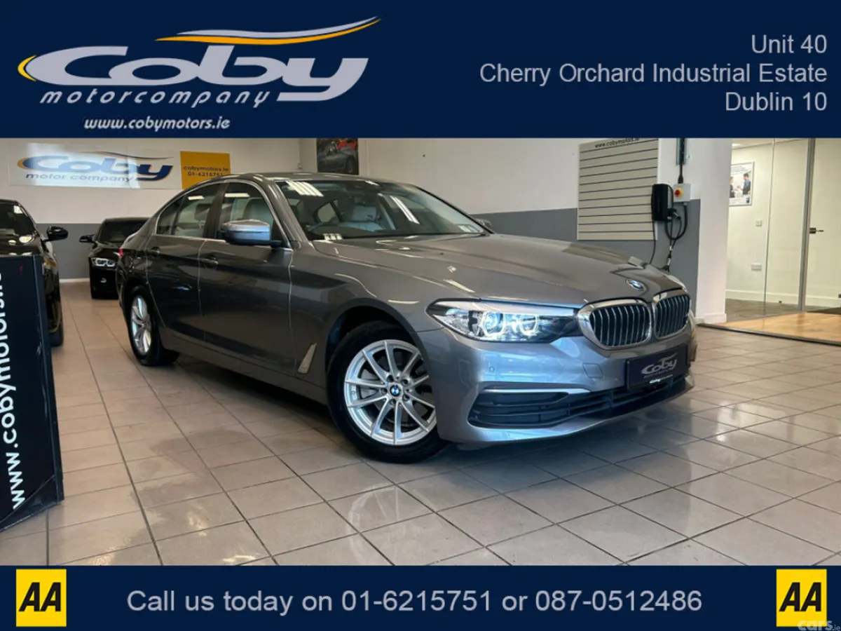 BMW 5-Series Saloon, Diesel, 2020, Grey