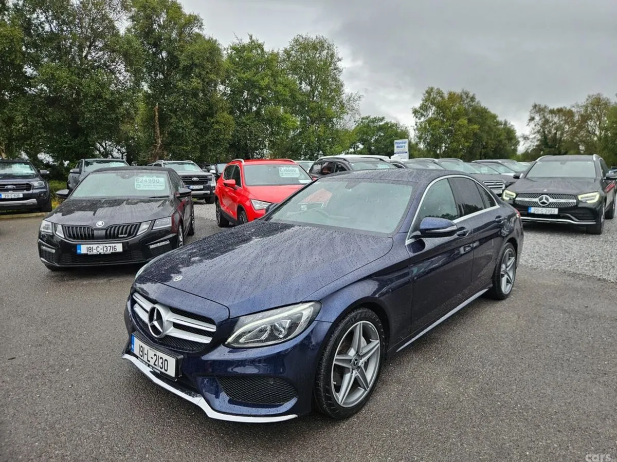Mercedes-Benz C-Class Saloon, Diesel, 2019, Blue