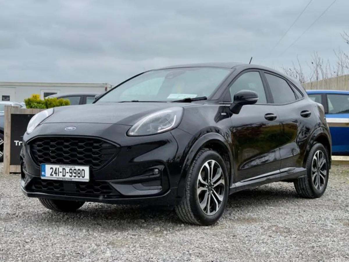 Ford Puma MPV, Petrol Hybrid, 2024, Black