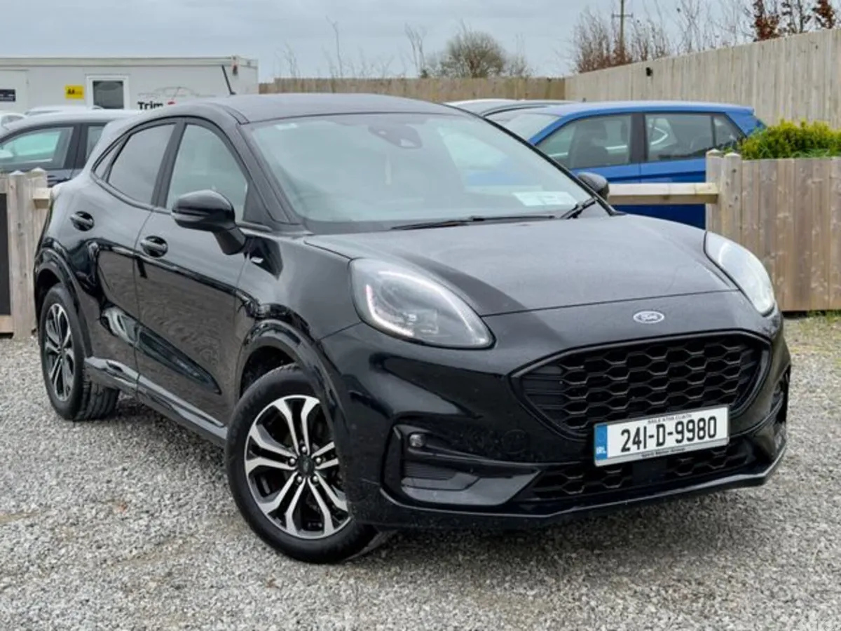 Ford Puma MPV, Petrol Hybrid, 2024, Black