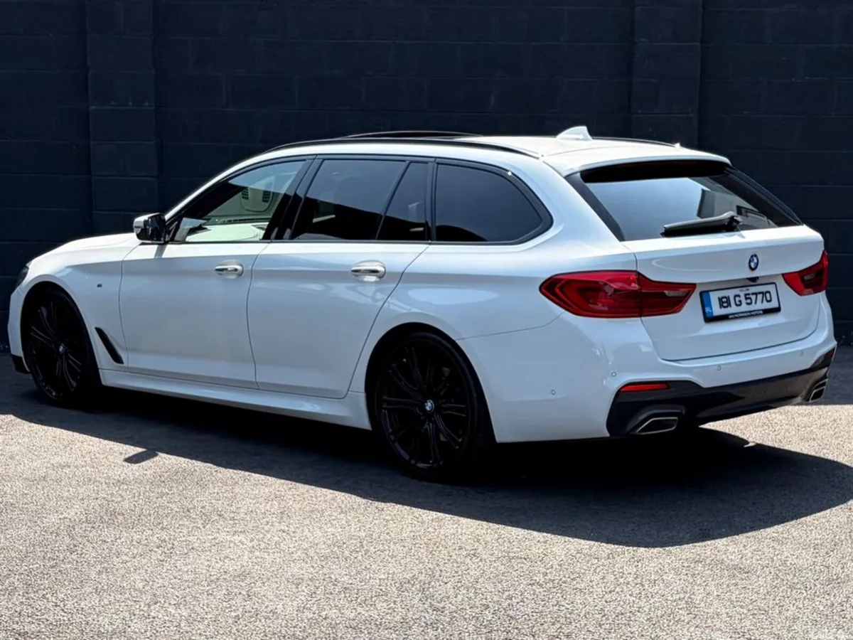 BMW 5-Series Estate, Diesel, 2018, White