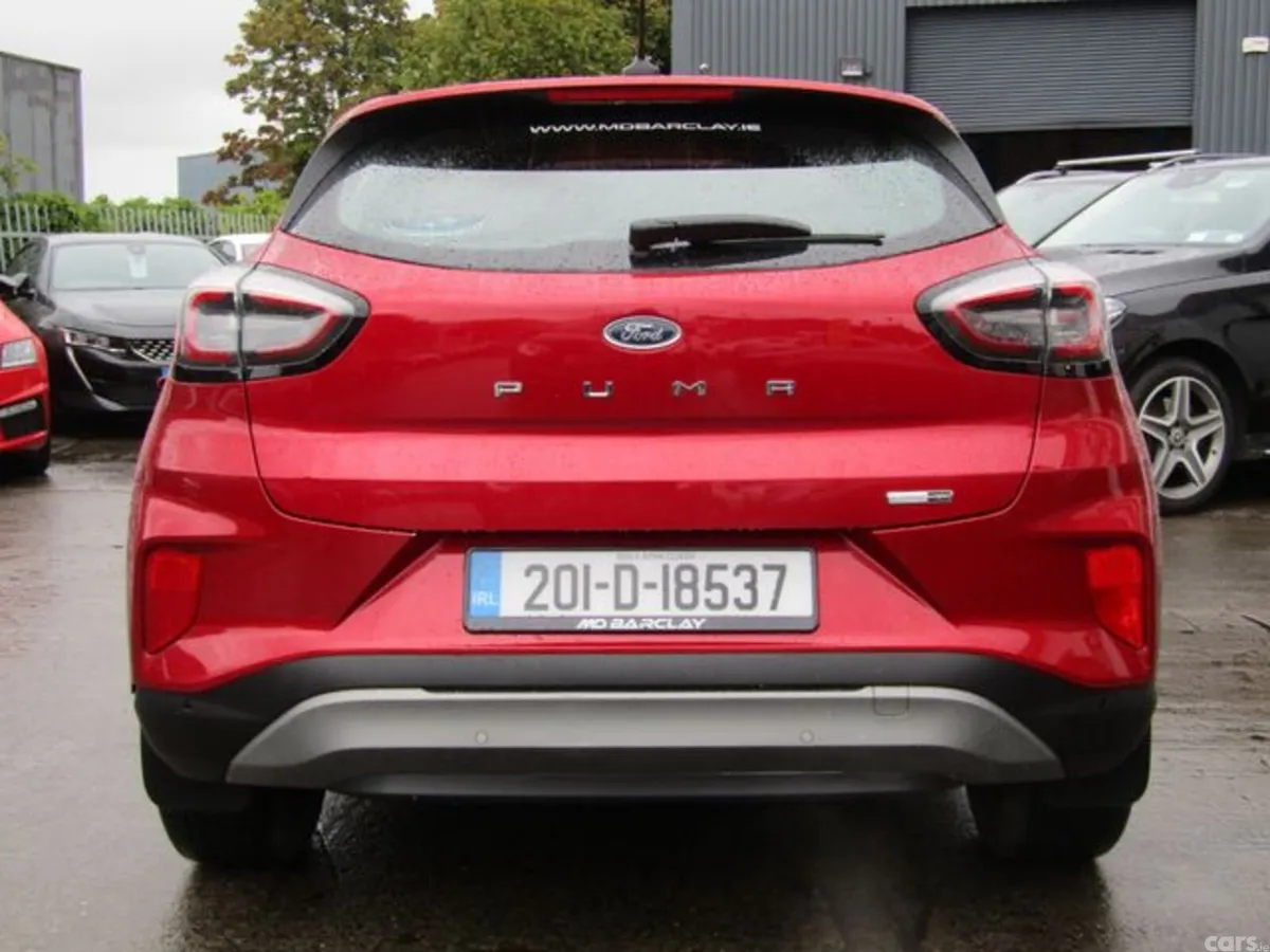 Ford Puma MPV, Petrol Hybrid, 2020, Red