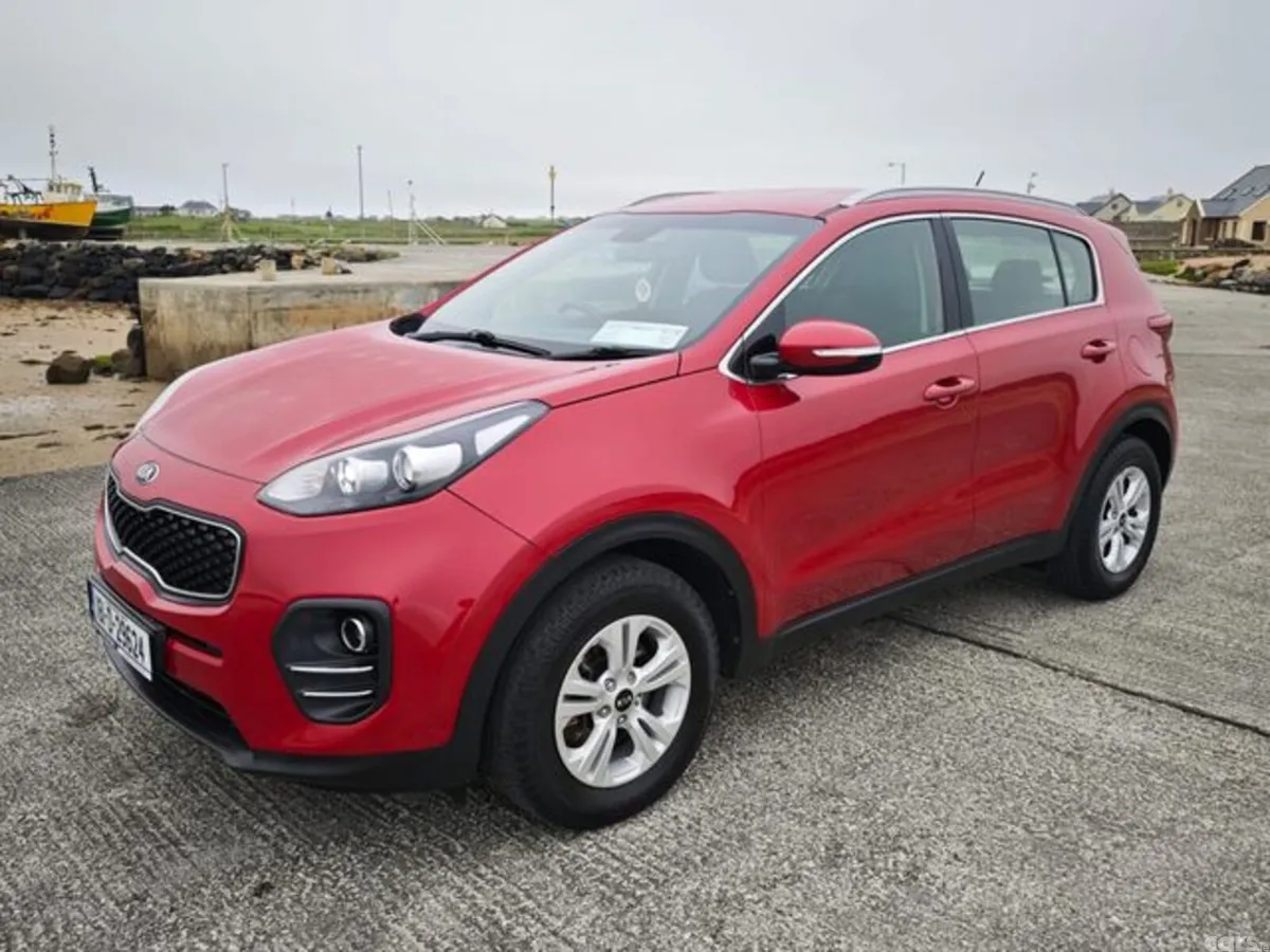Kia Sportage MPV, Diesel, 2018, Red