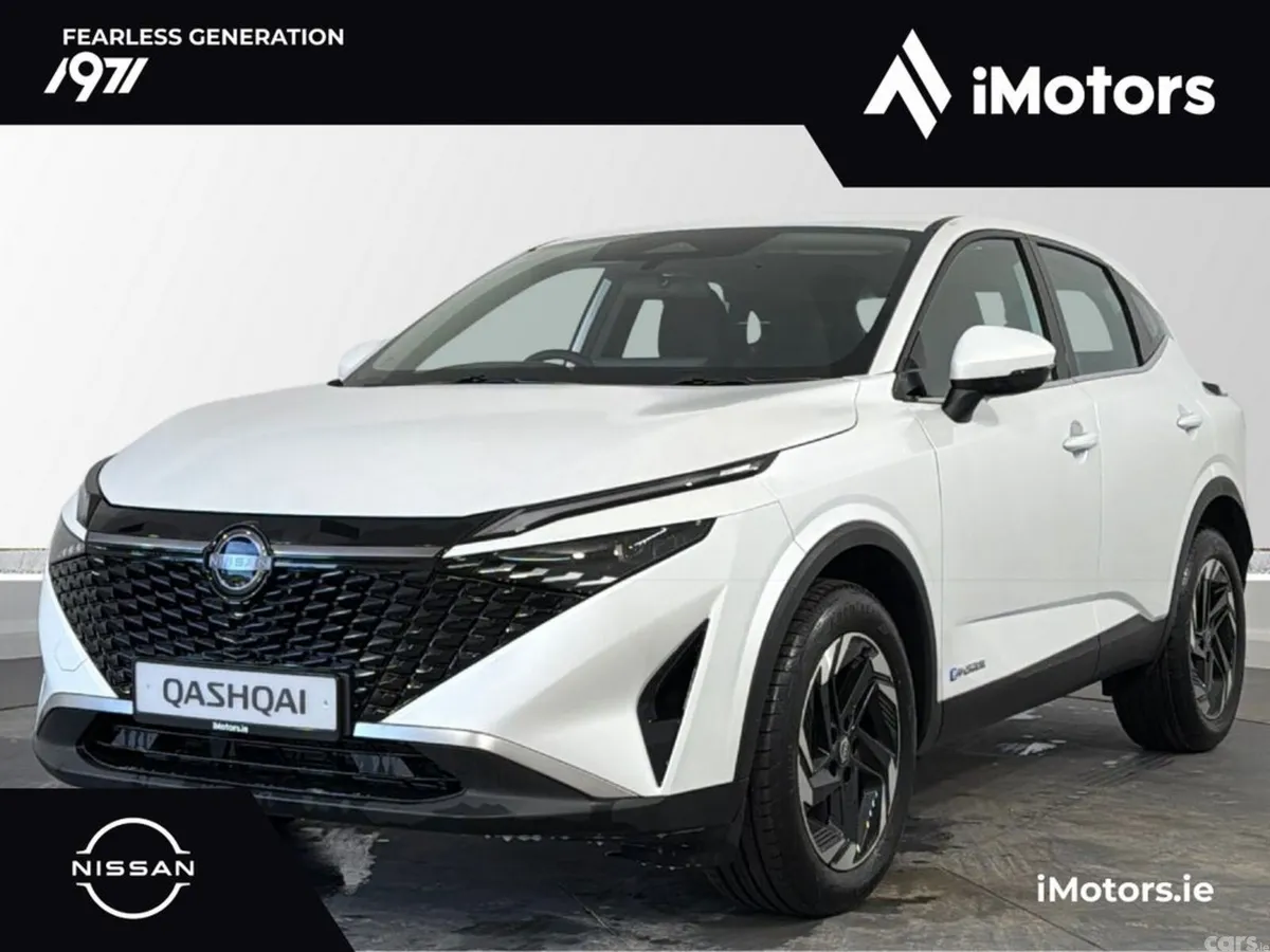 Nissan Qashqai SUV, Petrol Hybrid, 2027, White