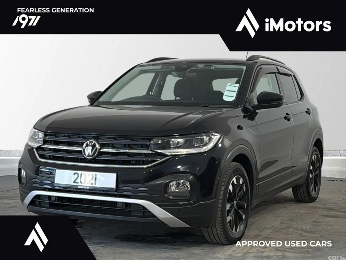 Volkswagen T-Cross SUV, Petrol, 2021, Black