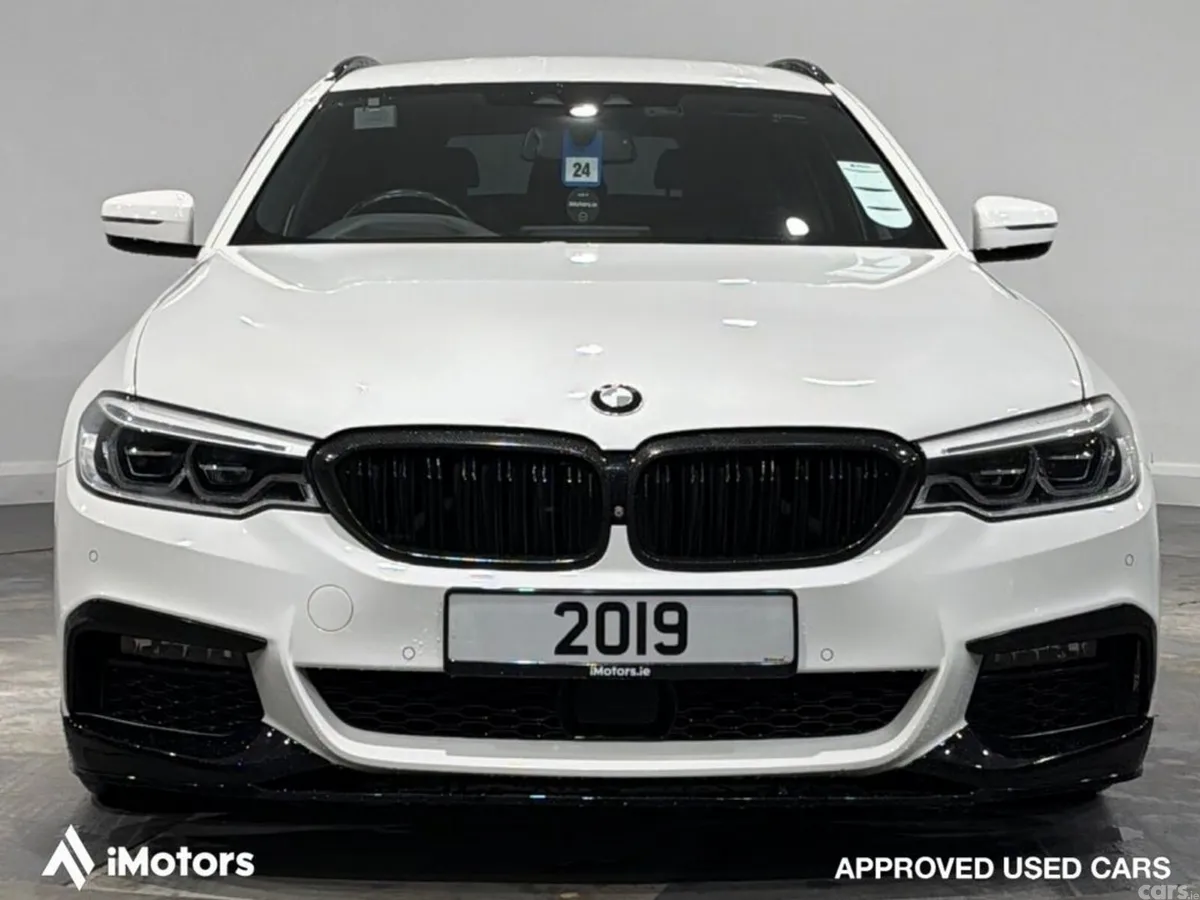 BMW 5-Series Estate, Diesel, 2019, White