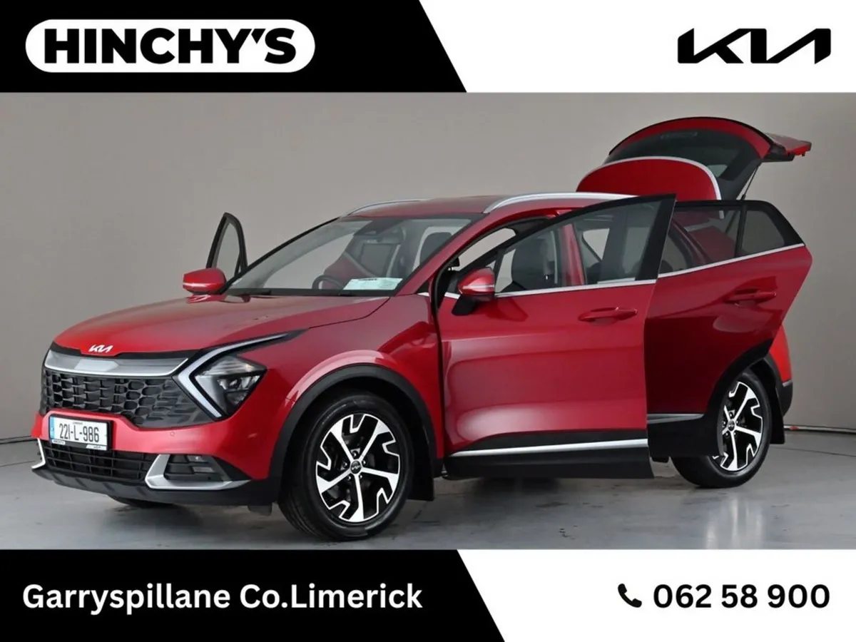 Kia Sportage SUV, Diesel, 2022, Red