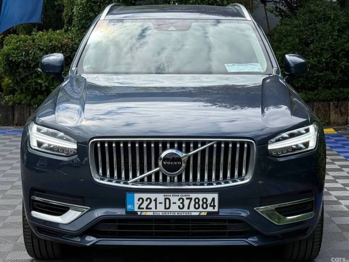 Volvo XC90 SUV, Petrol Plug-in Hybrid, 2022, Blue