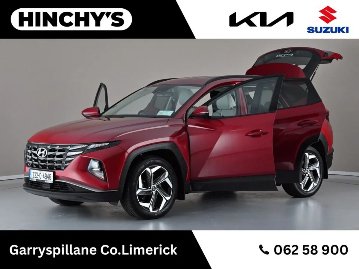 Hyundai Tucson MPV, Petrol Plug-in Hybrid, 2022, Red