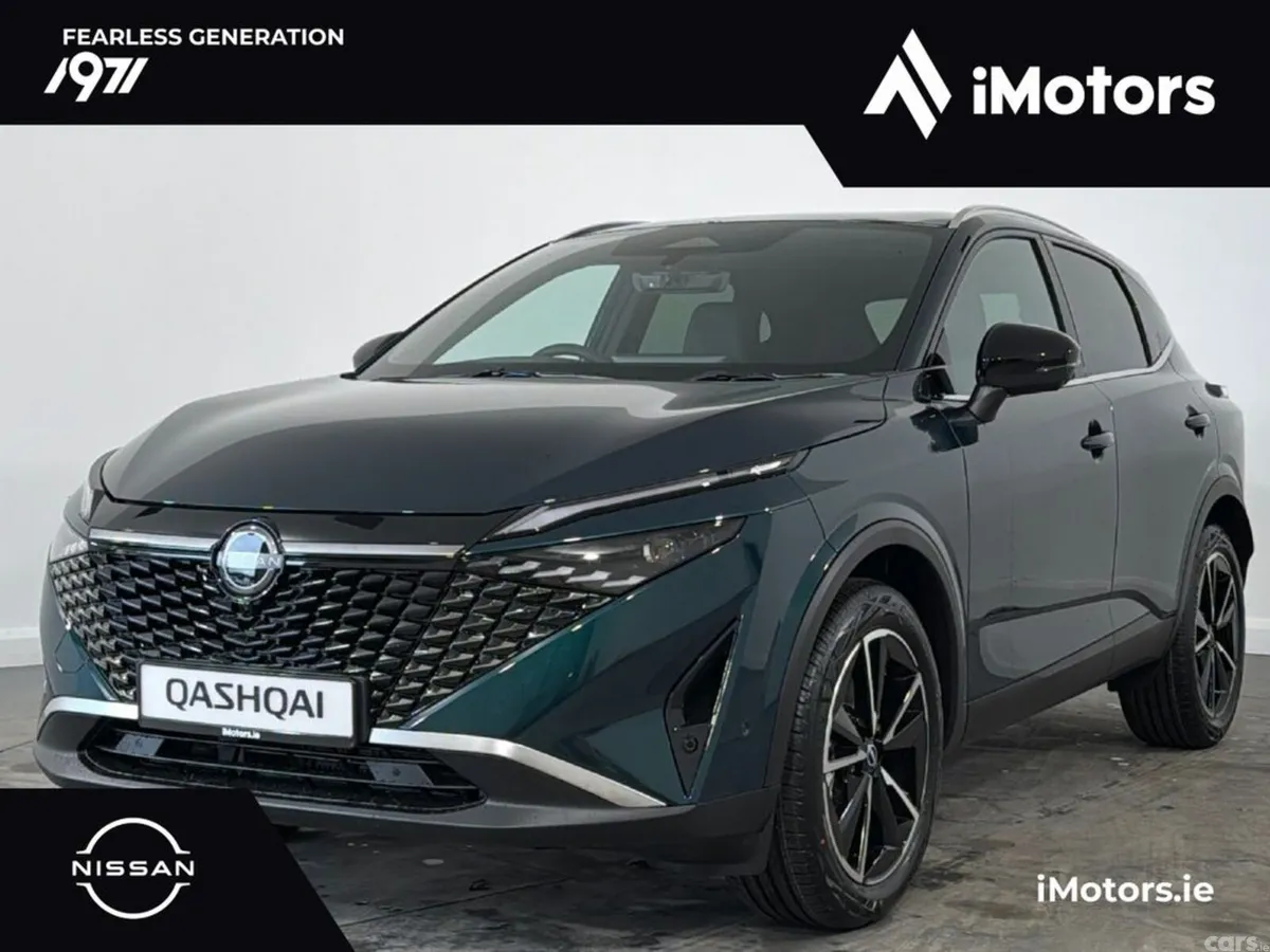 Nissan Qashqai SUV, Petrol Hybrid, 2027, Green