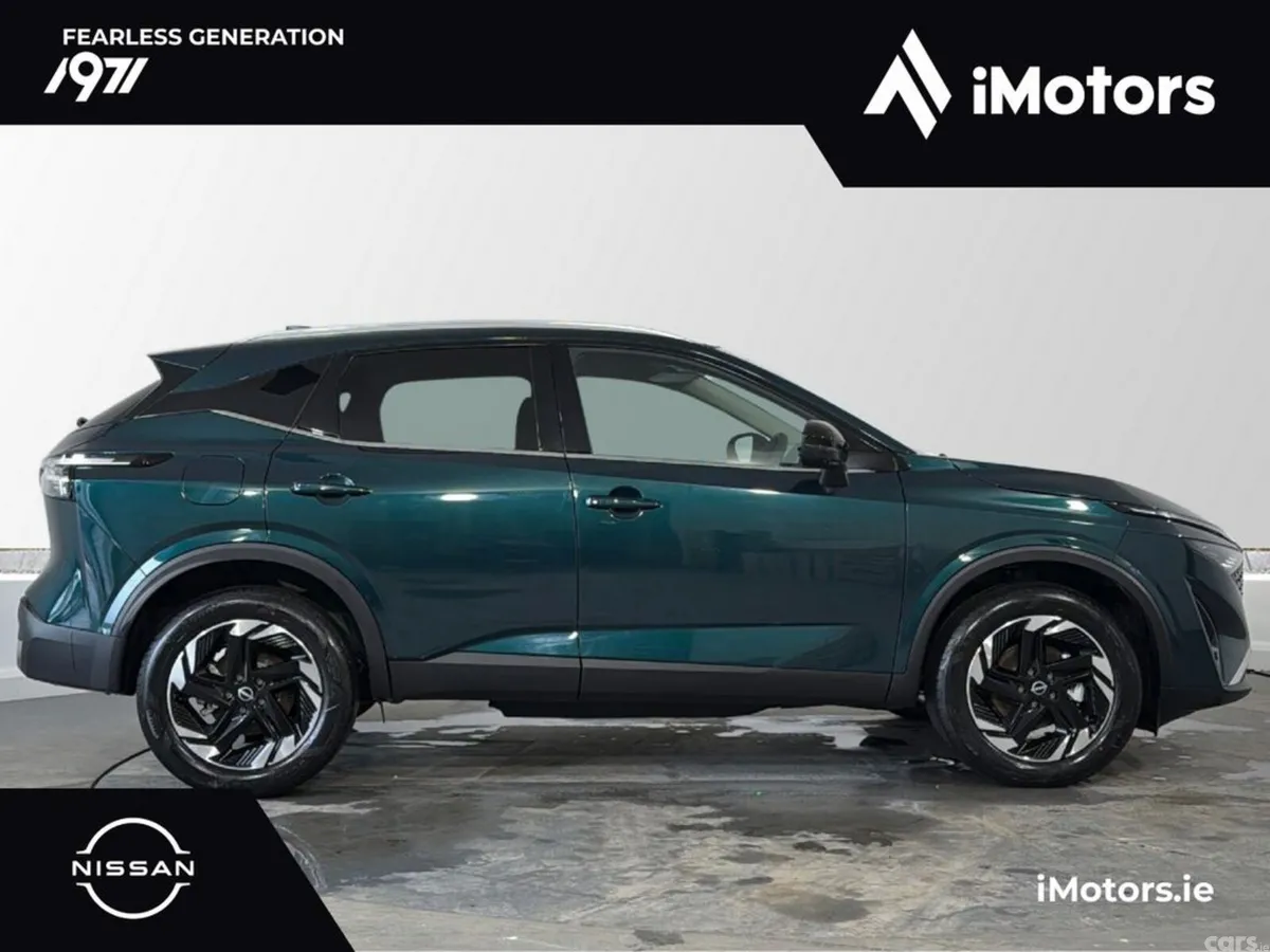 Nissan Qashqai SUV, Petrol Hybrid, 2027, Green