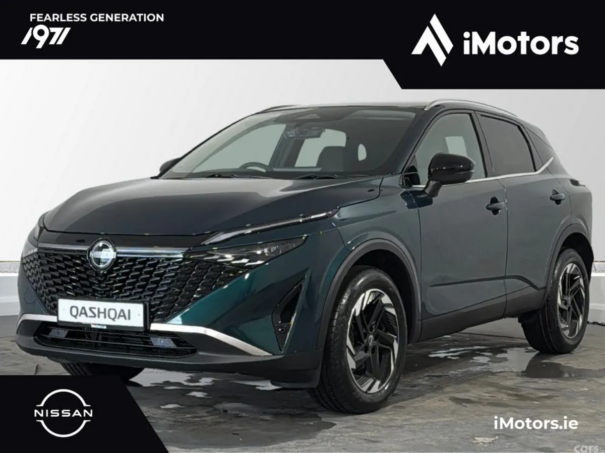 Nissan Qashqai SUV, Petrol Hybrid, 2027, Green