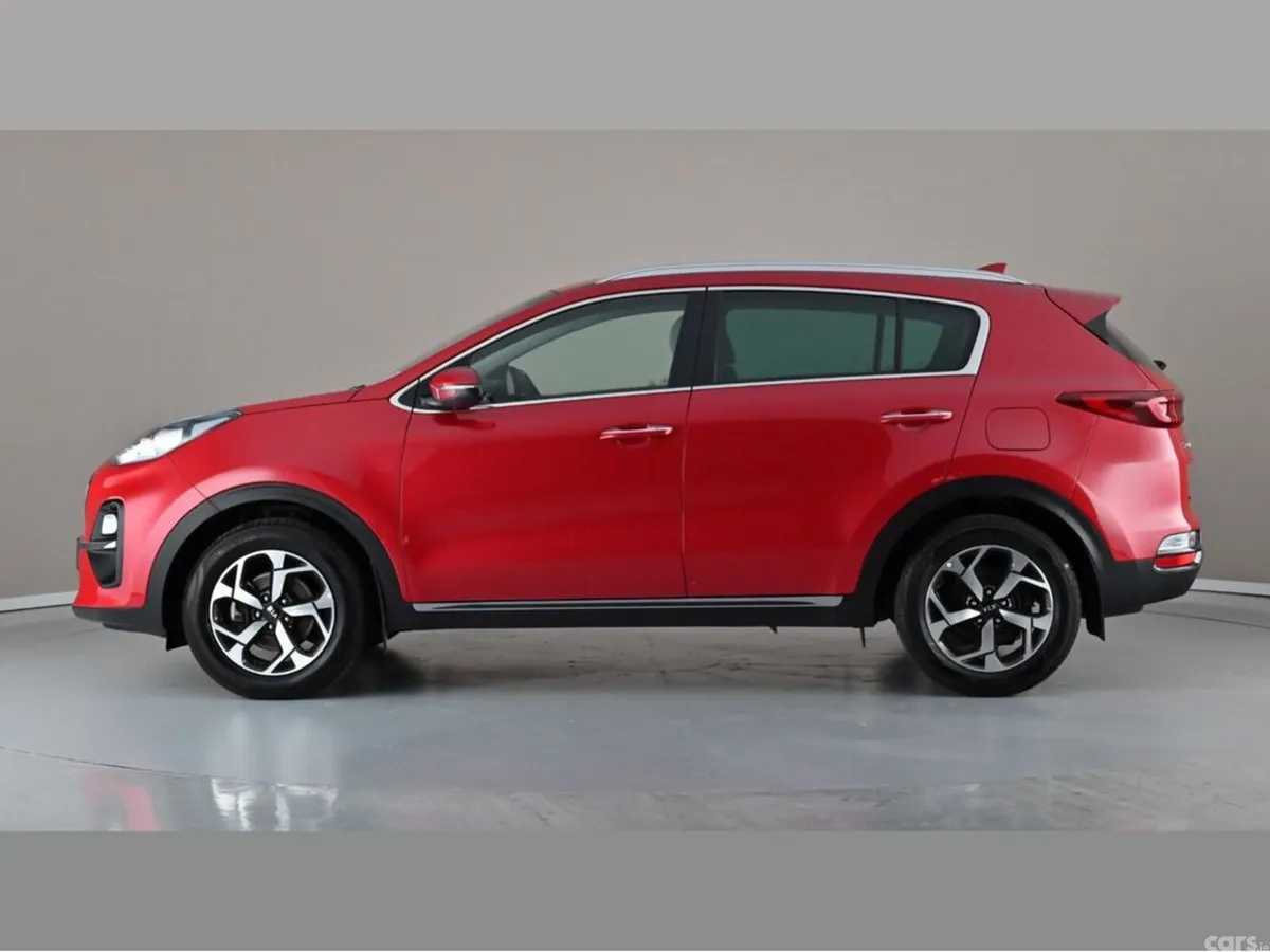 Kia Sportage SUV, Diesel Hybrid, 2021, Red