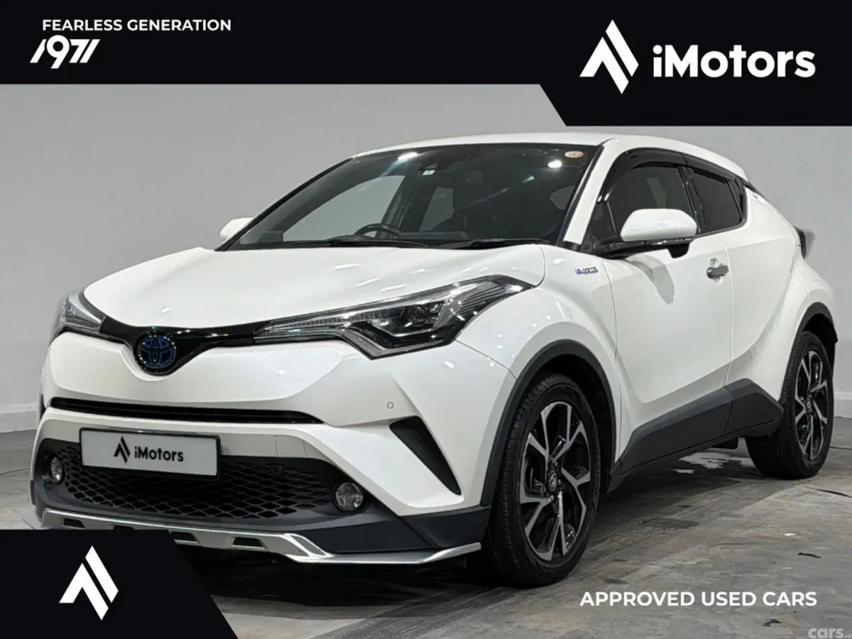 Toyota C-HR SUV, Petrol Hybrid, 2018, White
